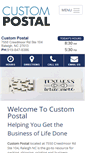 Mobile Screenshot of custompostal.com